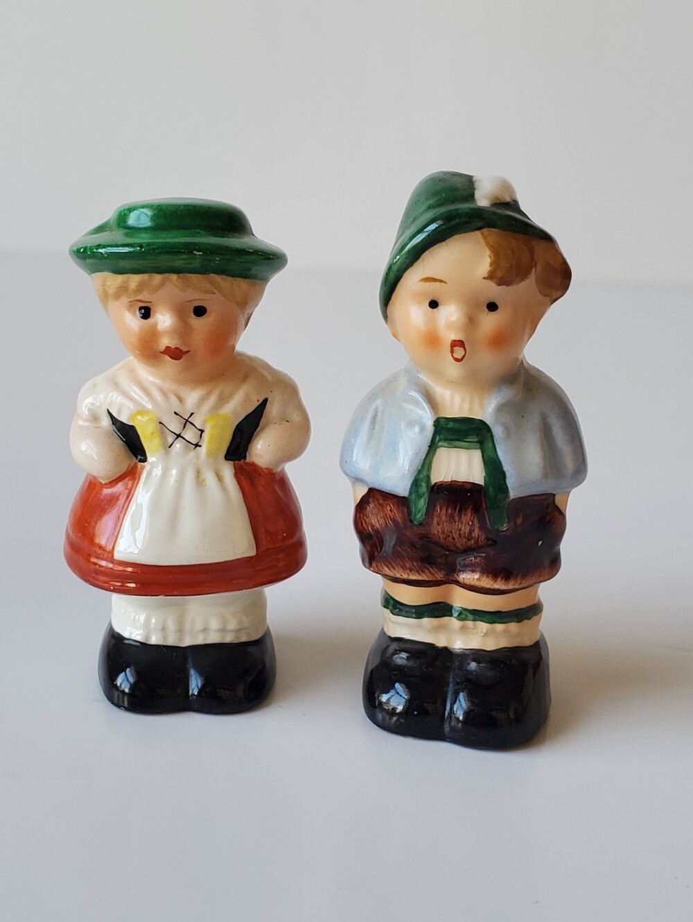 Vintage Goebel Hummel Salt & Pepper Shakers Boy Girl West Germany TMK5